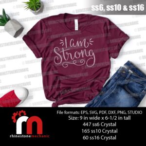 I am Strong ss6 ss10 ss16