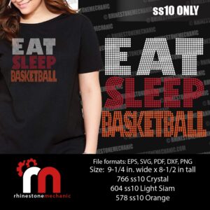 Eat Sleep Basketball ss10